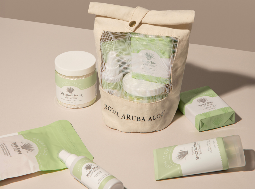 Our gift guide for everyone you love: aloe gifts from Aruba