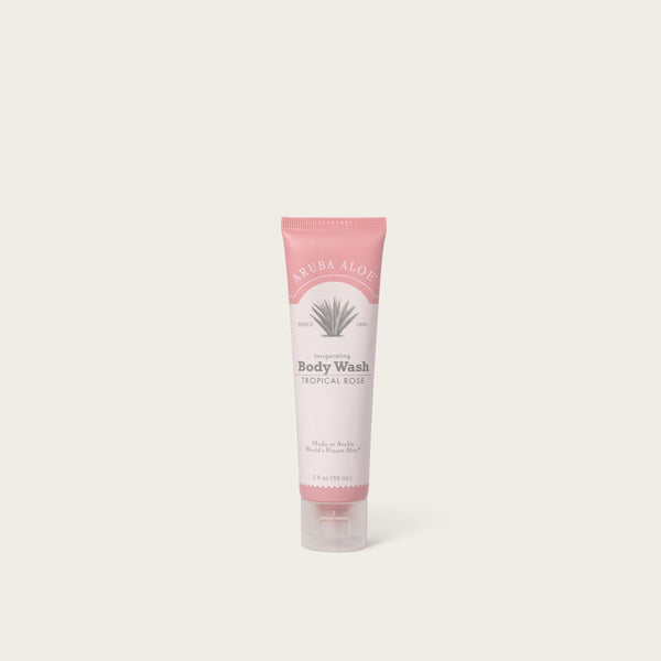 Royal Aruba Aloe Body Wash Tropical Rose Tube 2oz