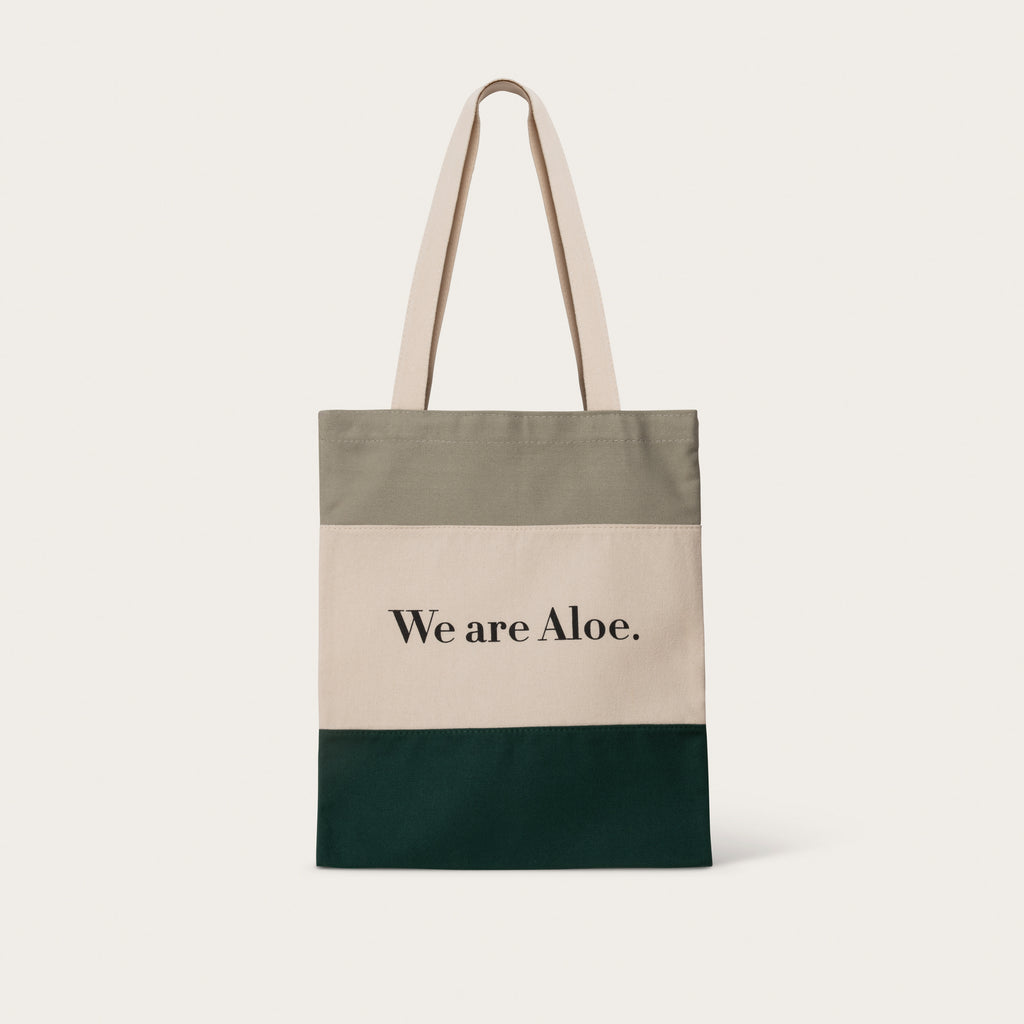 Aruba Aloe Tri-colored Aloe Tote Bag