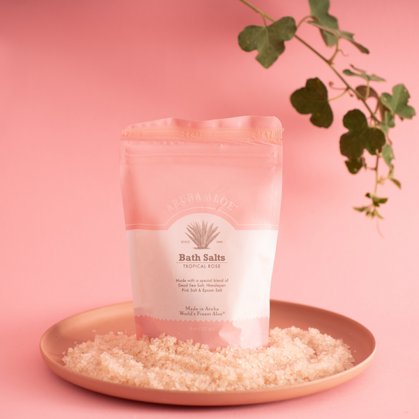 Royal Aruba Aloe Bath Salts Tropical Rose