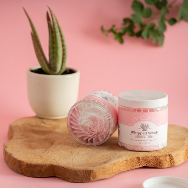 Royal Aloe Tropical Rose Whipped Sugar Scrub 2