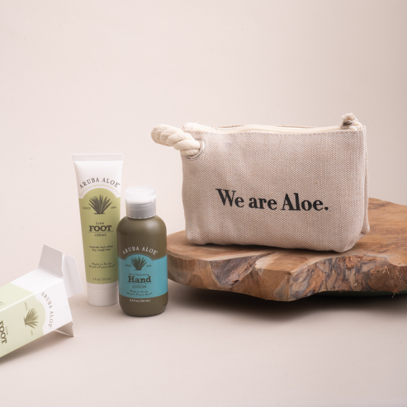We Are Aloe | Cosmetic Bag